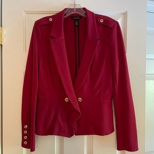 White Horse Black Market Women’s Red Dress Jacket.